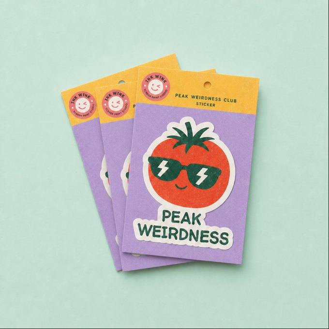 Tomato Peak Sticker